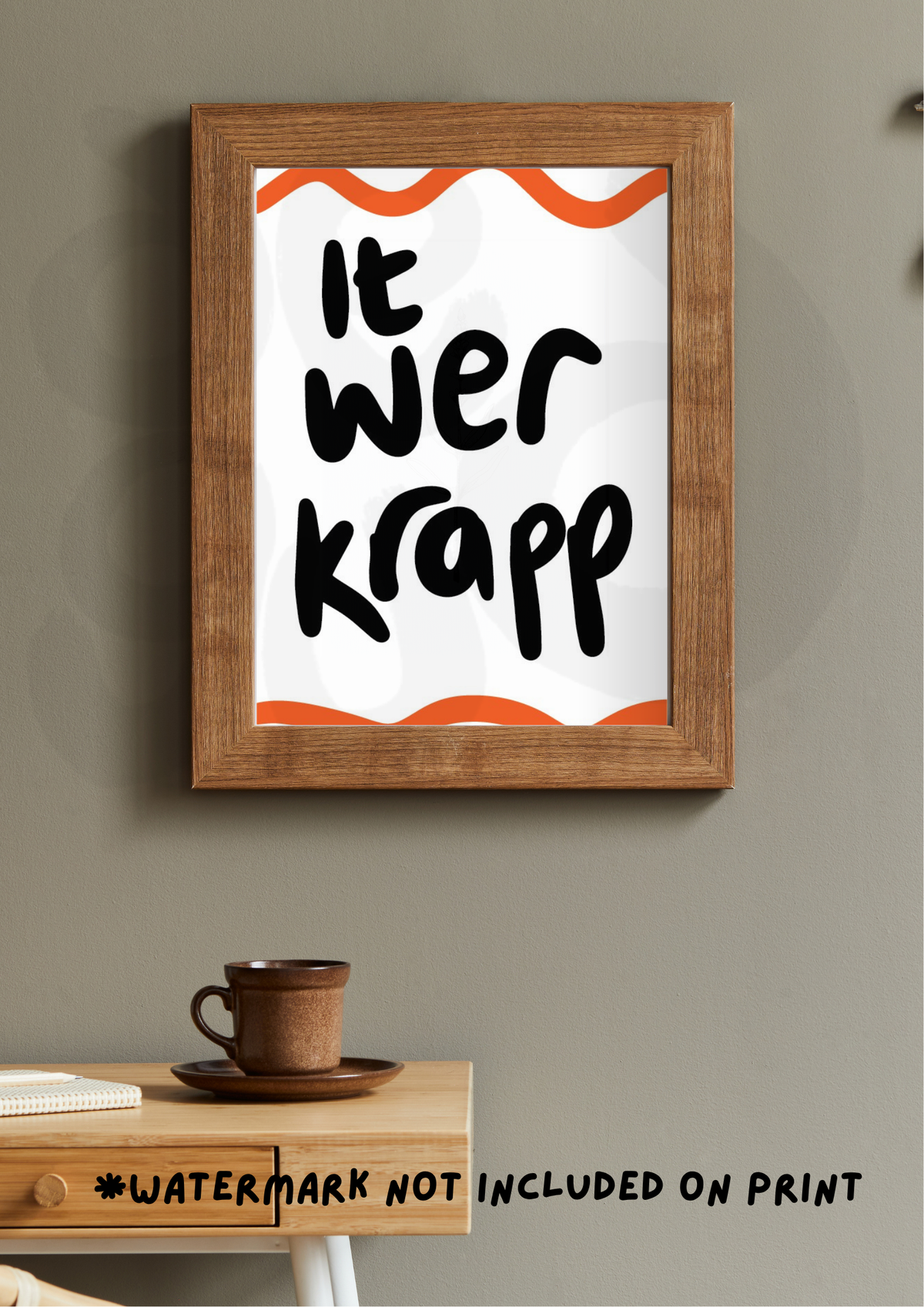 It wer krapp (it was crap) Print