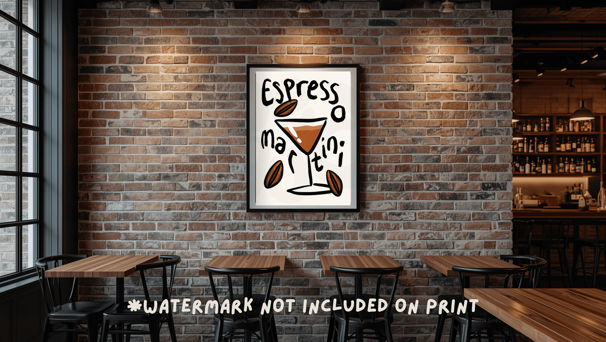 Espresso martini Print